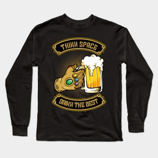 drink on the space Long Sleeve T-Shirt